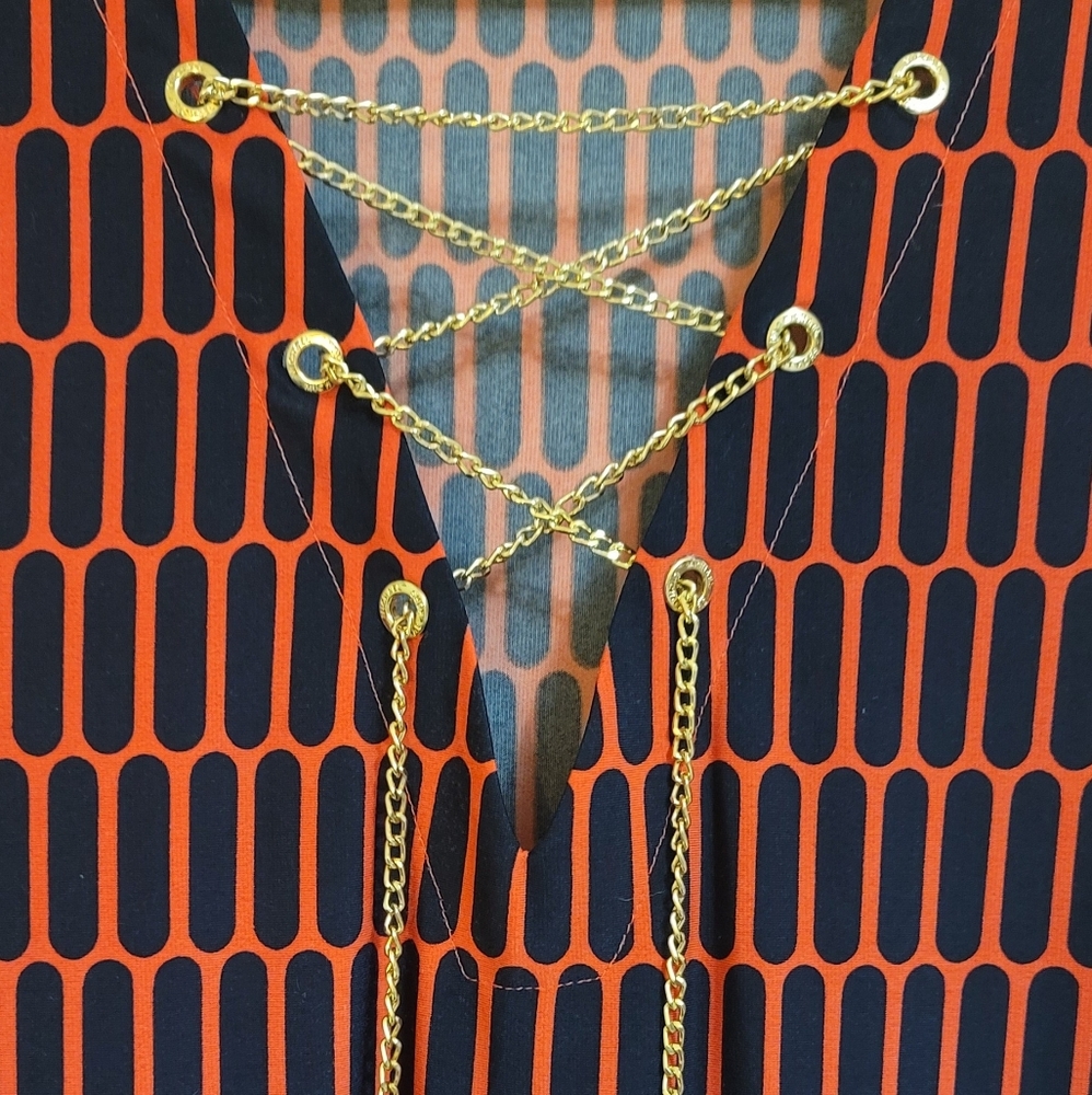 Michael Kors Criss-cross Chain Tunic - Picture 4 of 12